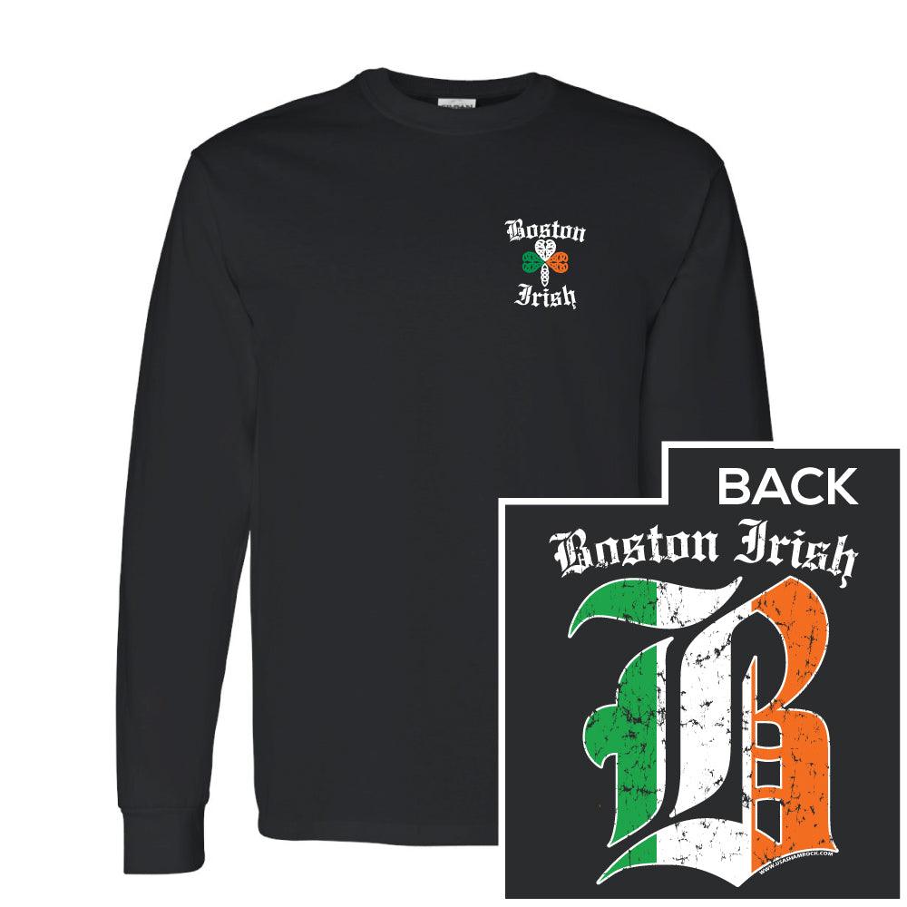 Boston Irish B Long Sleeve My City Gear